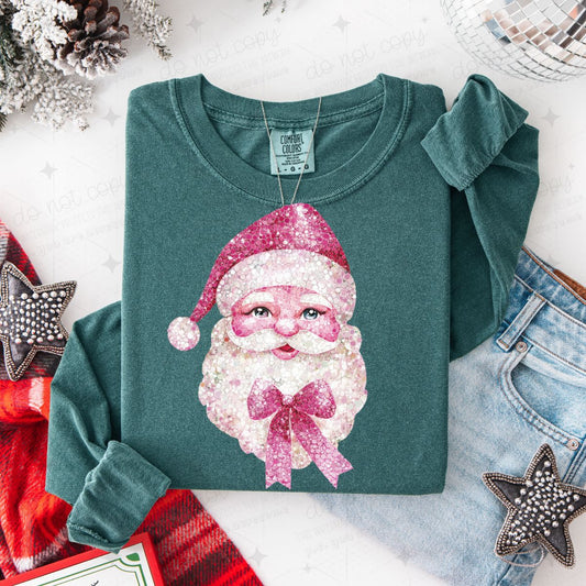 COQUETTE SANTA - FAUX SEQUIN