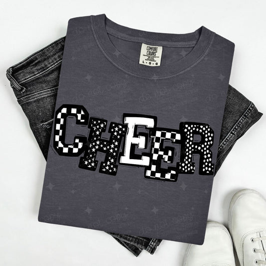 CHEER - BLACK/WHITE