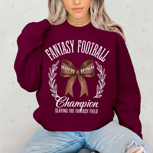 COQUETTE FANTASY FOOTBALL CHAMPION