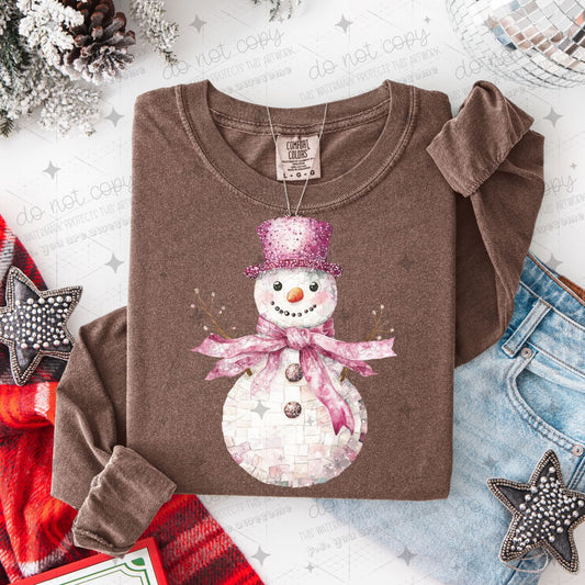 COQUETTE SNOWMAN - FAUX SEQUIN