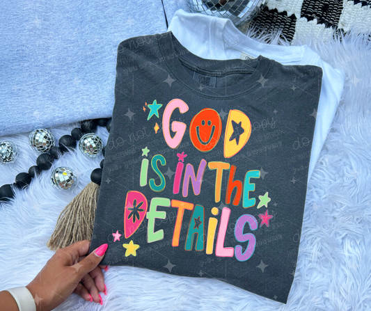 GOD IS IN THE DETAILS