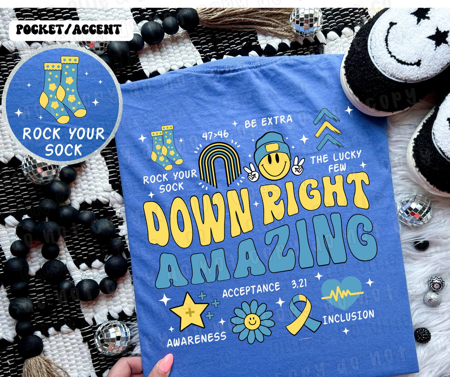 DOWN RIGHT AMAZING WHITE