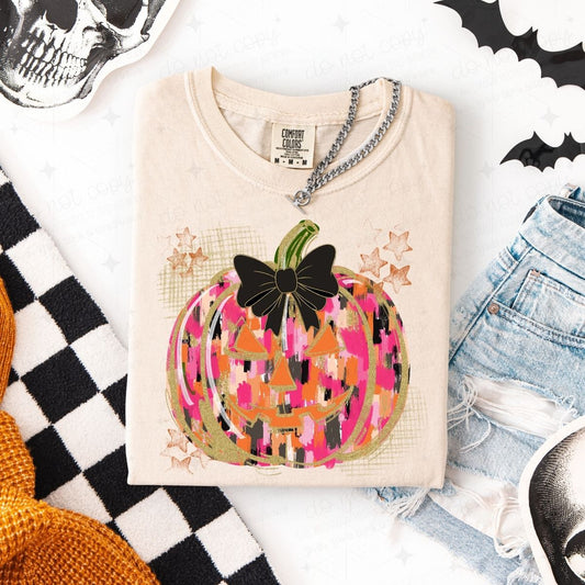COQUETTE JACK O LANTERN - FAUX GLITTER