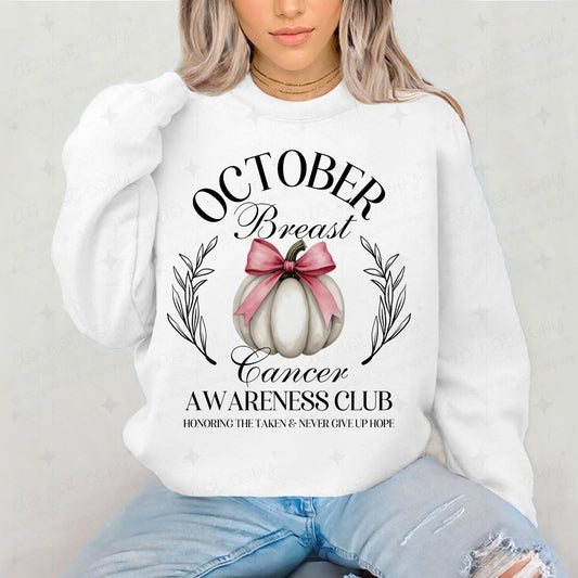 COQUETTE OCTOBER BREAST CANCER AWARENESS CLUB