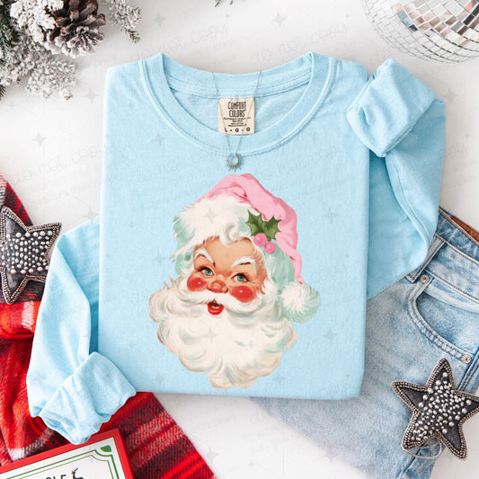 PINK VINTAGE SANTA