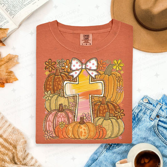 COQUETTE CROSS + PUMPKINS