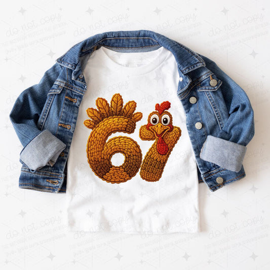 TURKEY 6 7 *FAUX YARN*