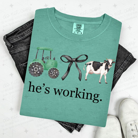 COQUETTE HE'S WORKING. - FARMER