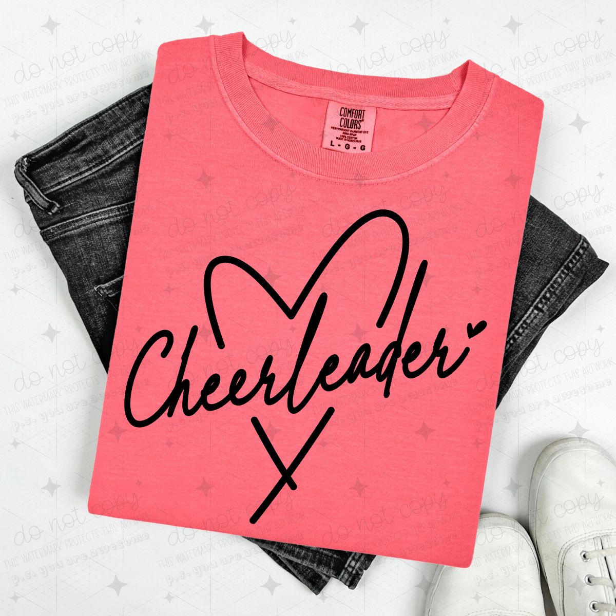 CHEERLEADER - BLACK