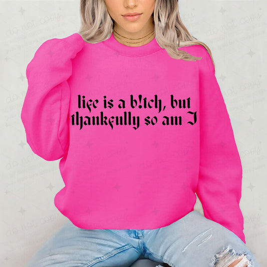 LIFE IS A B!TCH, BUT THANKFULLY SO AM I