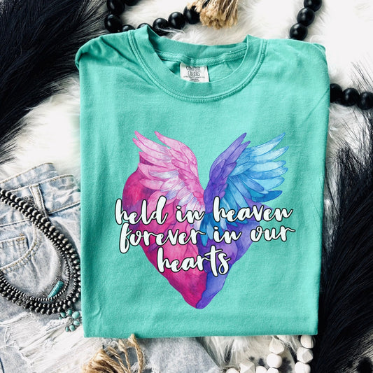 HELD IN HEAVEN FOREVER IN OUR HEARTS *OLLIE & CO EXCLUSIVE*