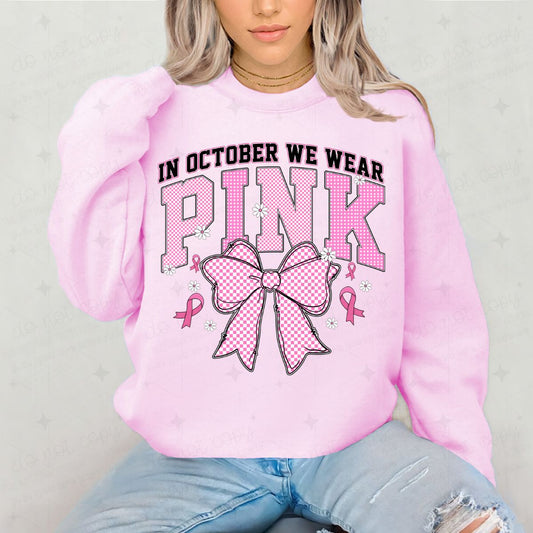 COQUETTE IN OCTOBER WE WEAR PINK