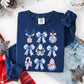 COQUETTE BLUE TOILE CHRISTMAS COLLAGE