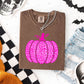 PINK ANIMAL PRINT PUMPKIN