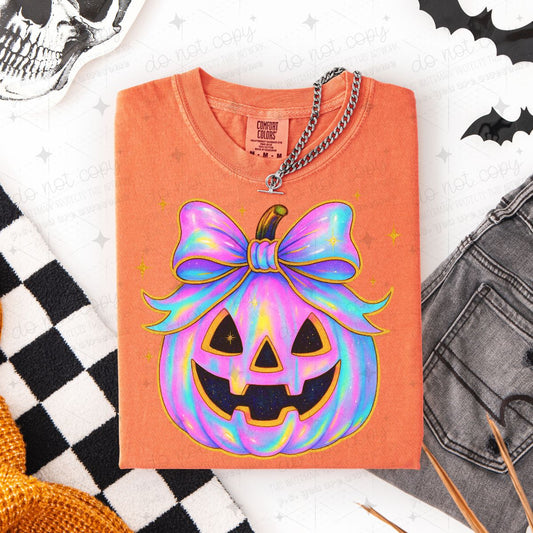COQUETTE IRIDESCENT JACK O LANTERN