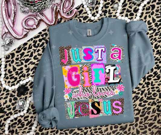 JUST A GIRL WHO LOVES JESUS