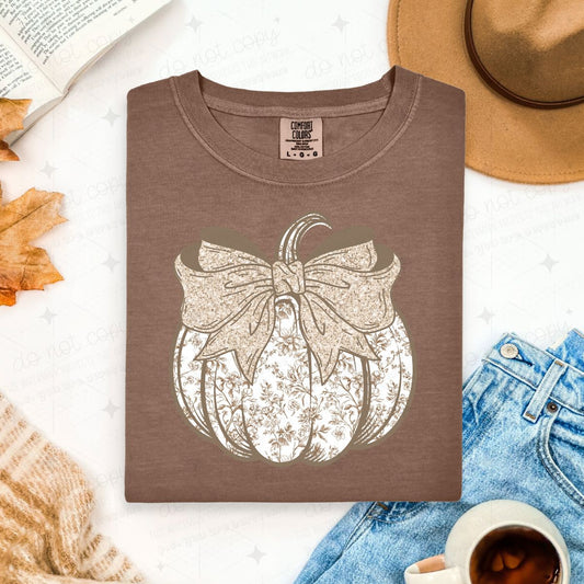 COQUETTE TAN FLORAL PUMPKIN