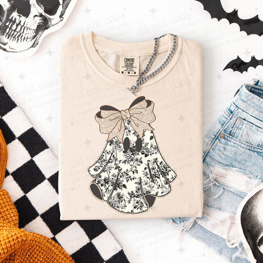 COQUETTE BLACK FLORAL GHOST