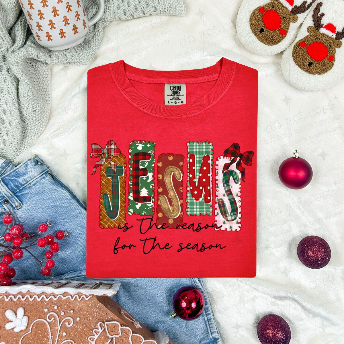 COQUETTE JESUS IS THE REASON FOR THE SEASON