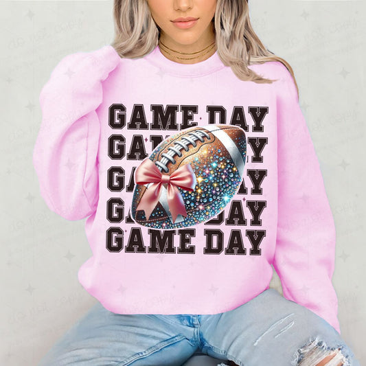 COQUETTE GAME DAY *FAUX RHINESTONES*