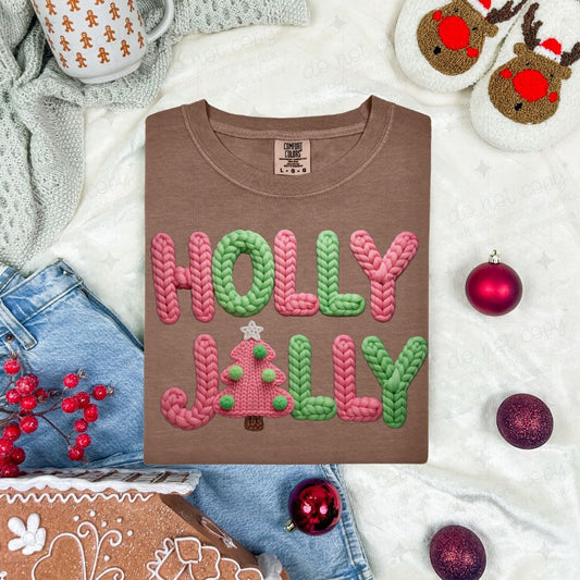 HOLLY JOLLY *FAUX YARN*