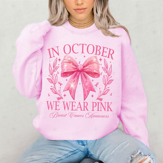 COQUETTE IN OCTOBER WE WEAR PINK