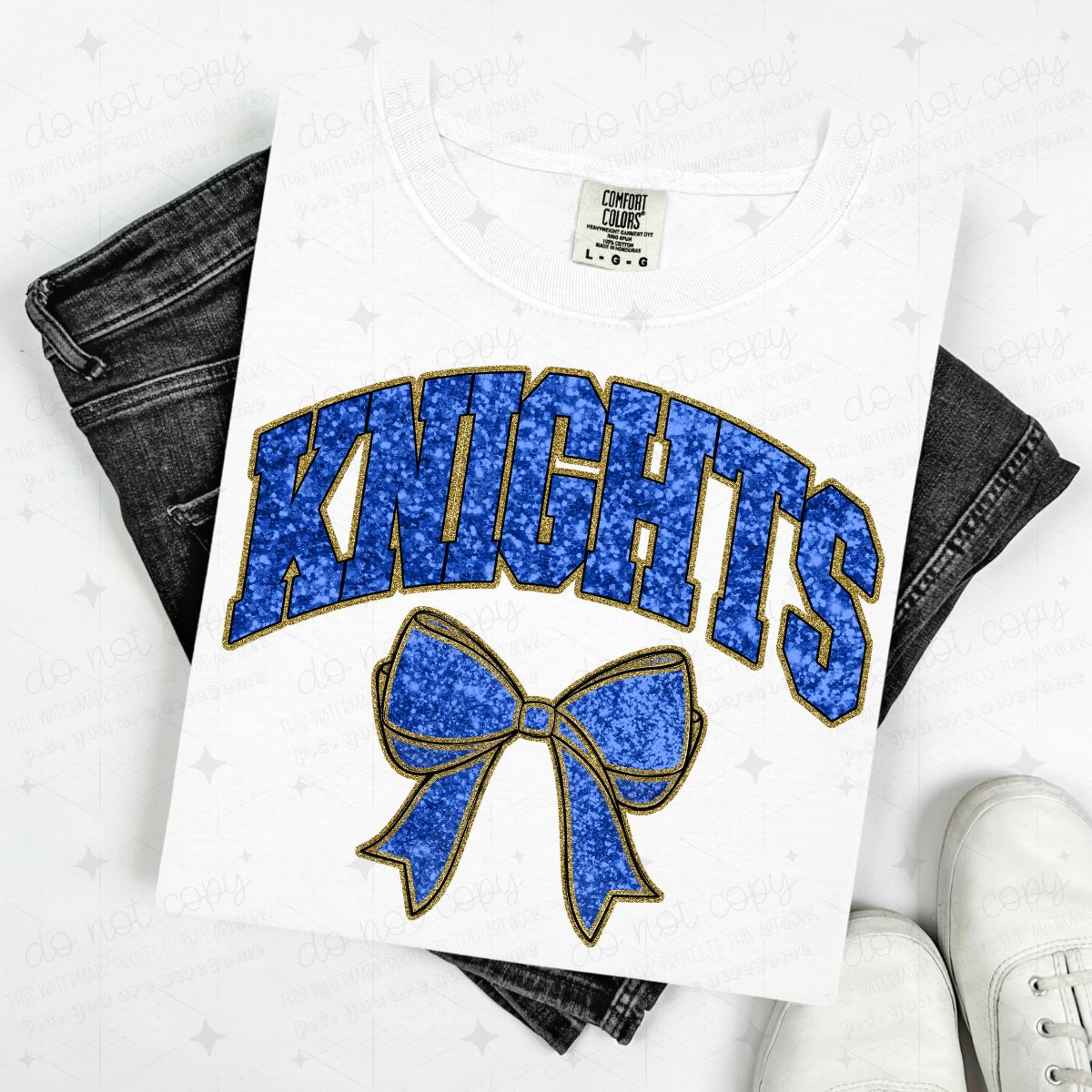 COQUETTE MASCOTS - FAUX SEQUIN