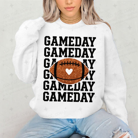 GAMEDAY *FAUX GLITTER*