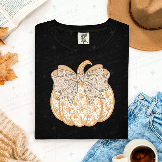 COQUETTE ORANGE FLORAL PUMPKIN