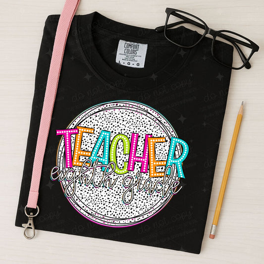 TEACHER EIGHTH GRADE
