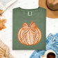 COQUETTE ORANGE LACE PUMPKIN *FAUX LACE*