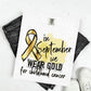 IN SEPTEMBER WE WEAR GOLD