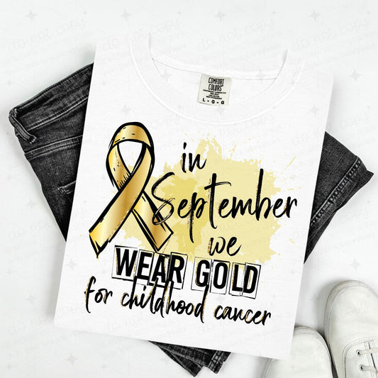 IN SEPTEMBER WE WEAR GOLD