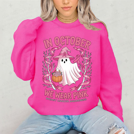 IN OCTOBER WE WEAR PINK