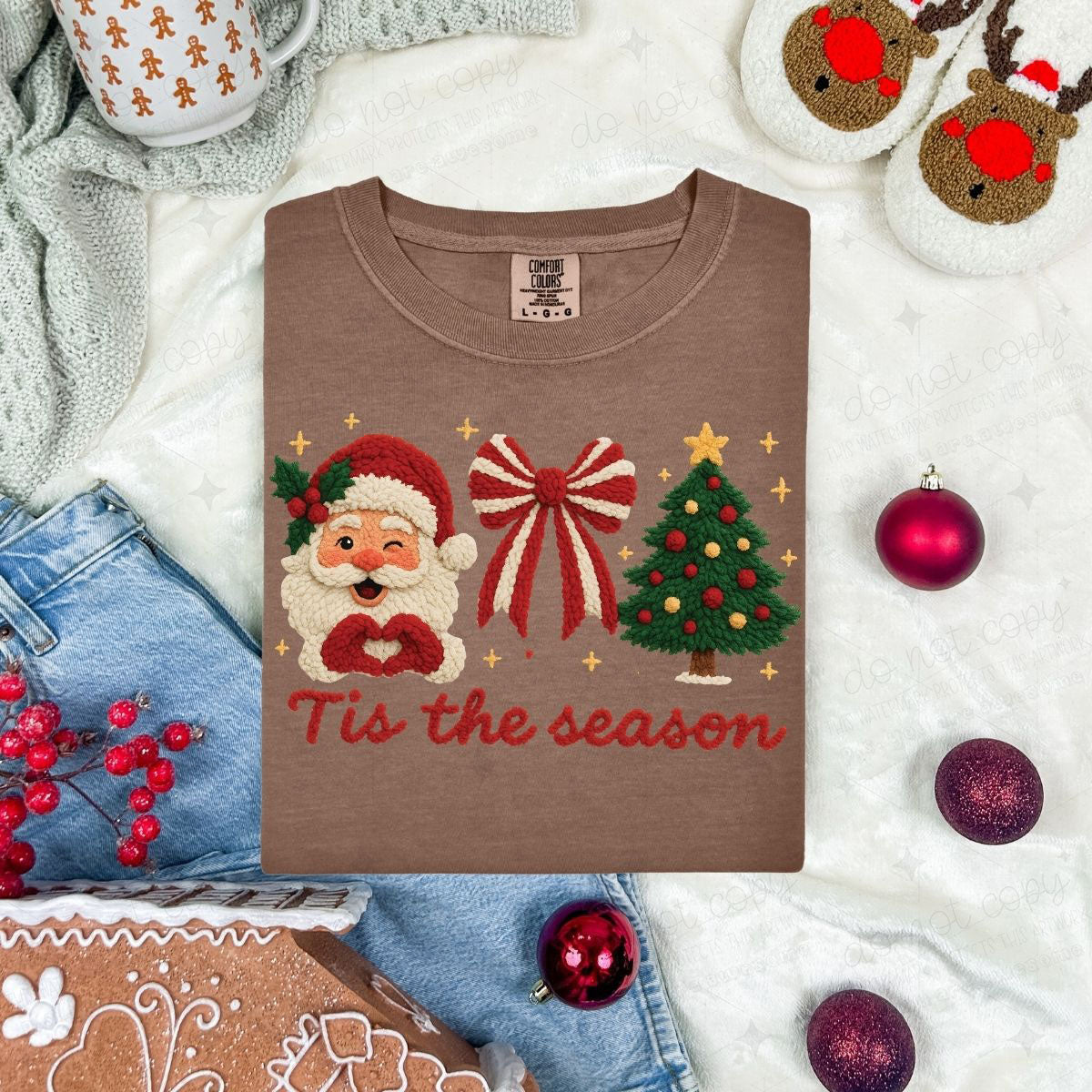 COQUETTE TIS THE SEASON *FAUX YARN*