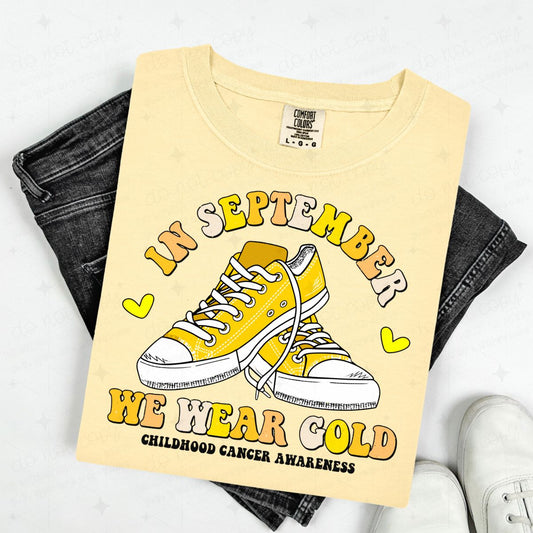 IN SEPTEMBER WE WEAR GOLD