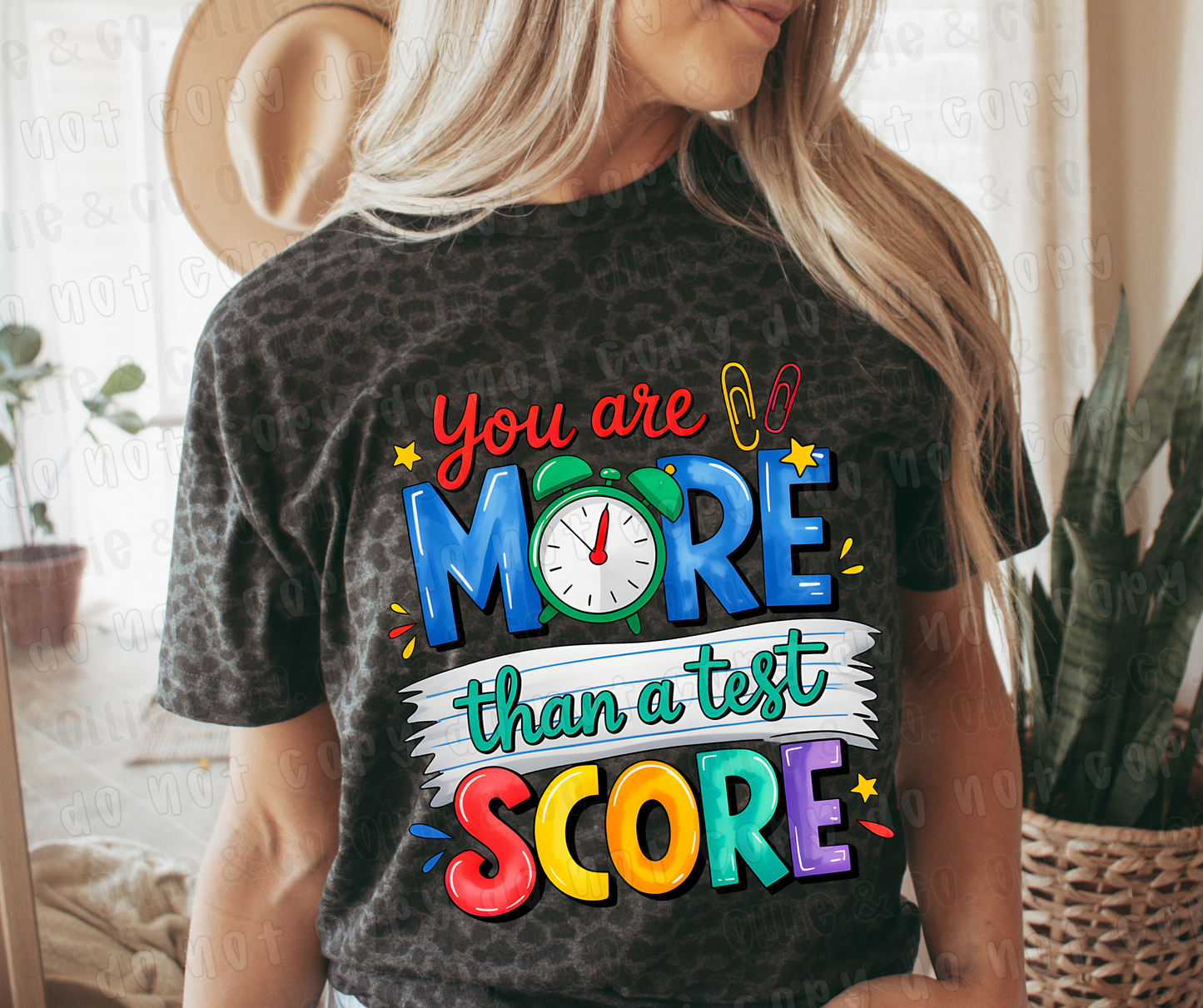 YOU ARE MORE THAN A TEST SCORE