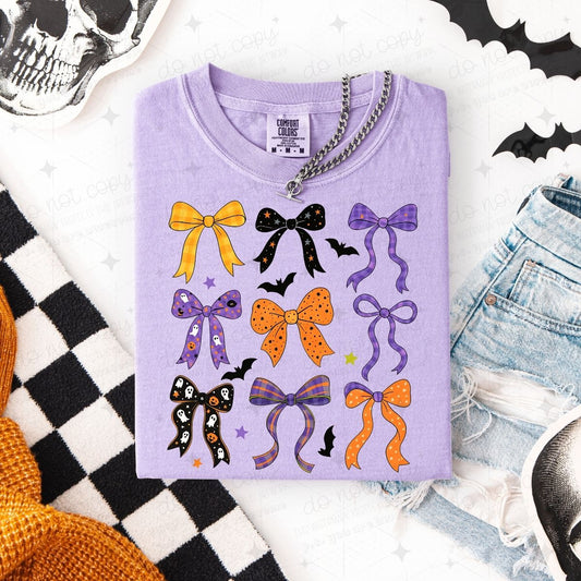 COQUETTE HALLOWEEN BOWS