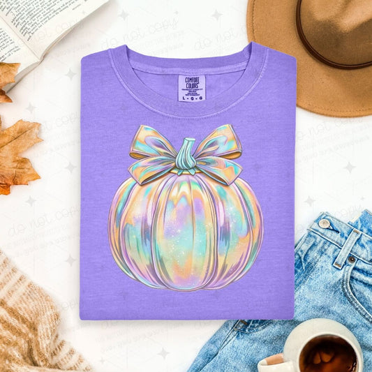 COQUETTE IRIDESCENT PUMPKIN