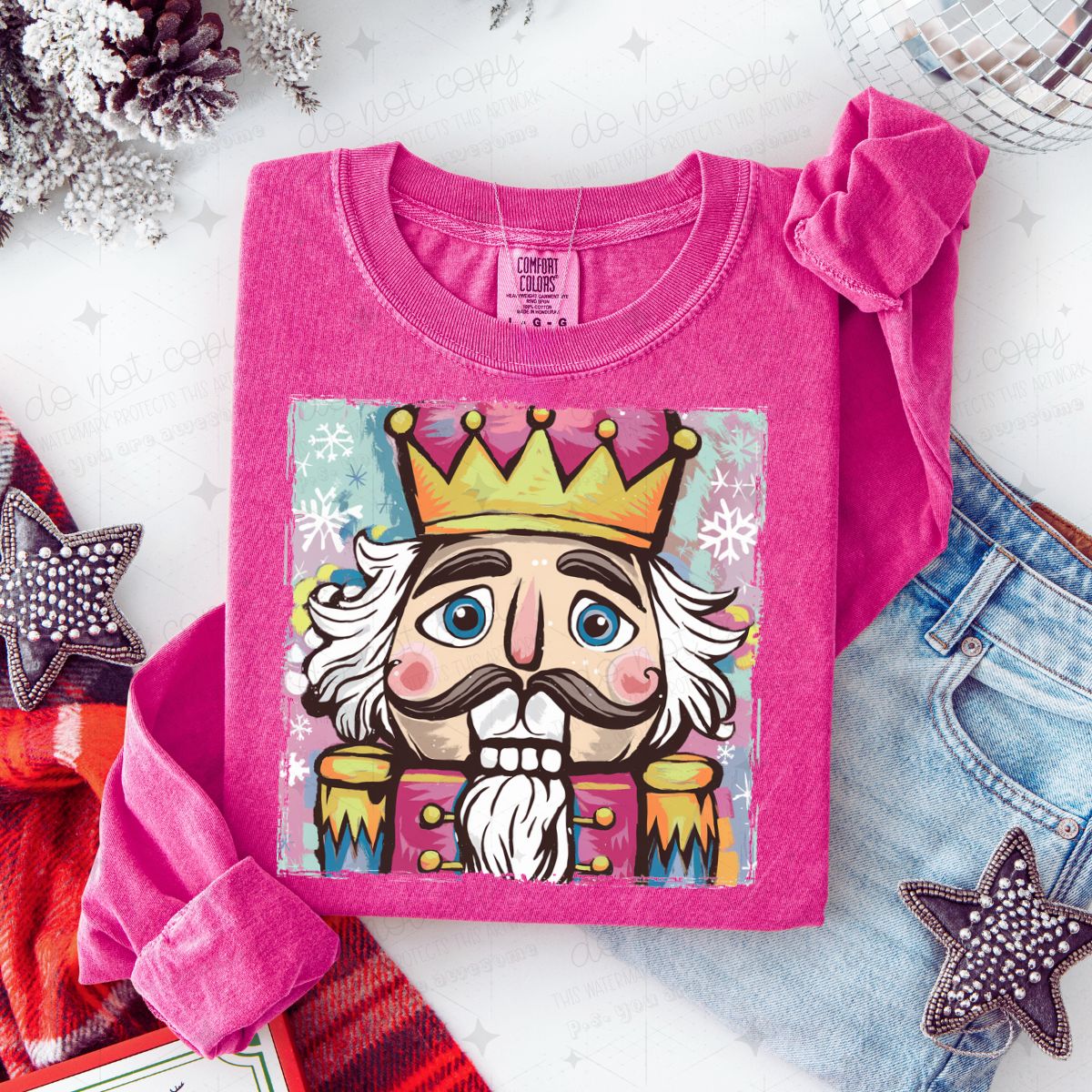 WATERCOLOR NUTCRACKER