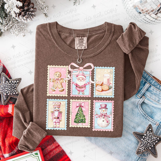 COQUETTE CHRISTMAS STAMPS