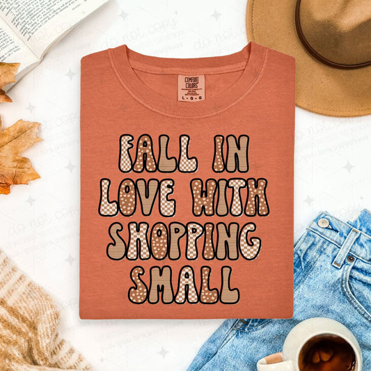 FALL IN LOVE WITH SHOPPING SMALL