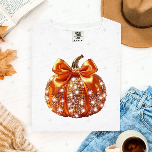 COQUETTE PUMPKIN *FAUX RHINESTONES*