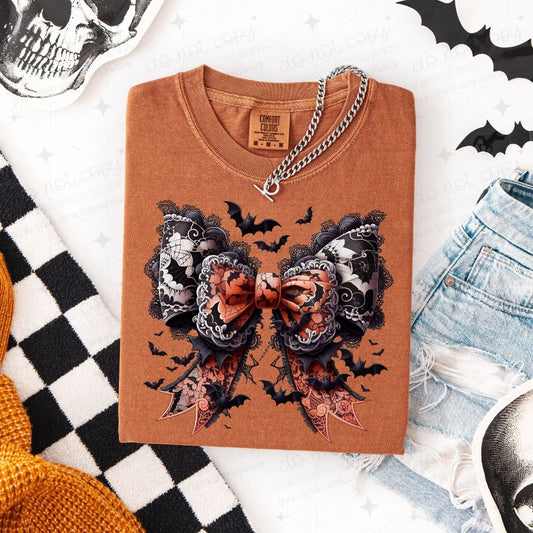 COQUTTE LACE BAT BOW - FAUX LACE