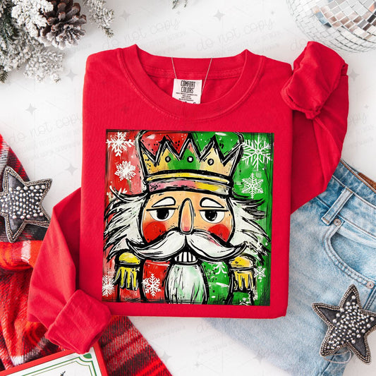 WATERCOLOR NUTCRACKER