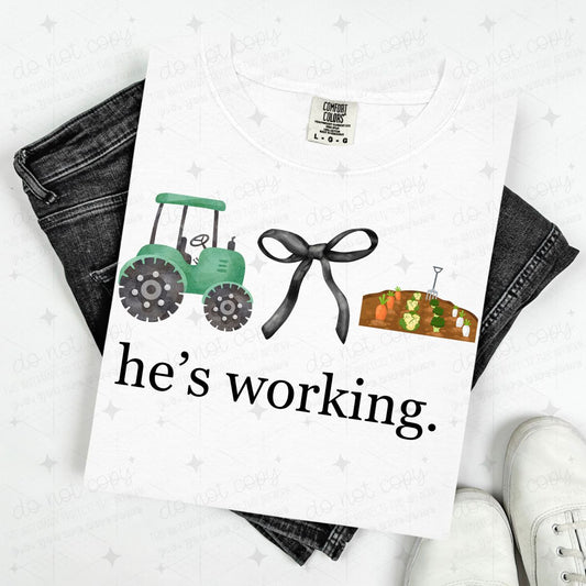 COQUETTE HE'S WORKING. - FARMER