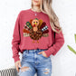 PATCHWORK TURKEY - FAUX YARN -*GILDAN SOFT STYLE ONLY*