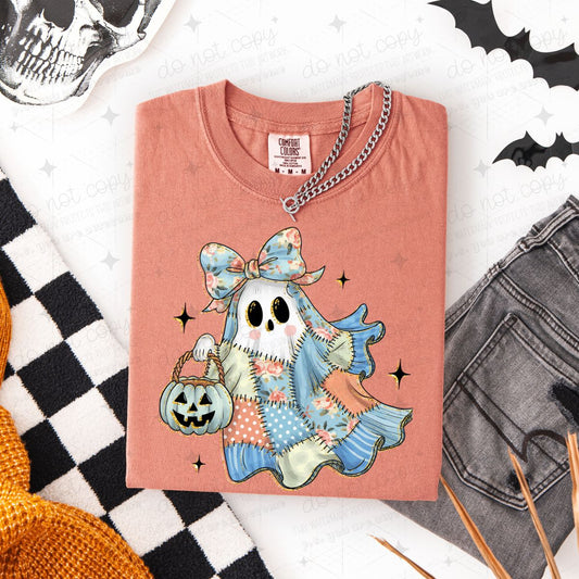 COQUETTE PATCH WORK GHOST