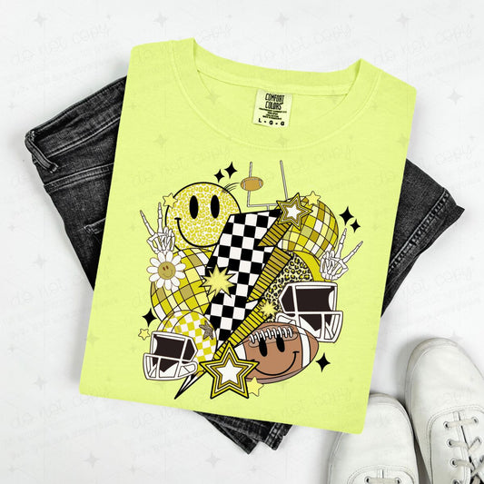RETRO FOOTBALL - STAR - PICK YOUR COLOR