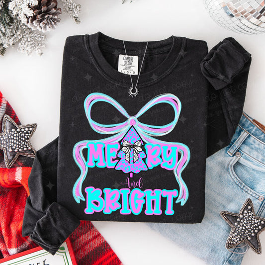 COQUETTE MERRY & BRIGHT WITH CHRISTMAS TREE